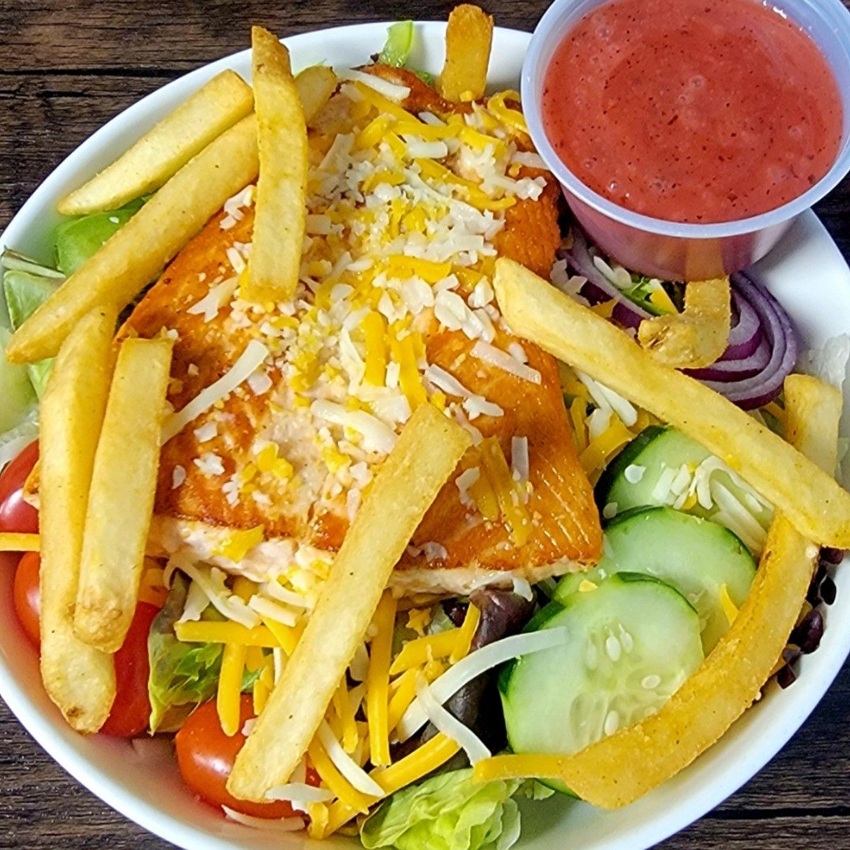Salmon Salad.