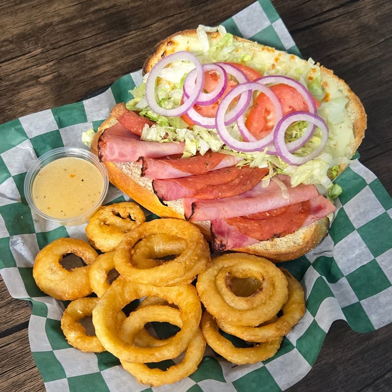 Delicious Italian Hoagie Awaits