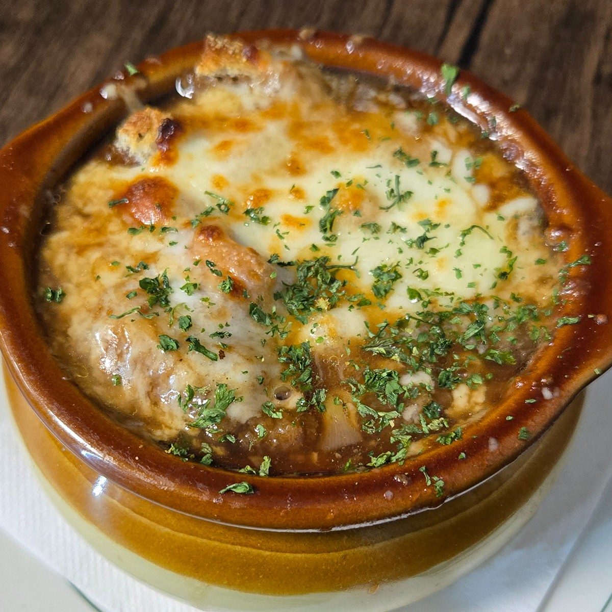 French Onion Soup.