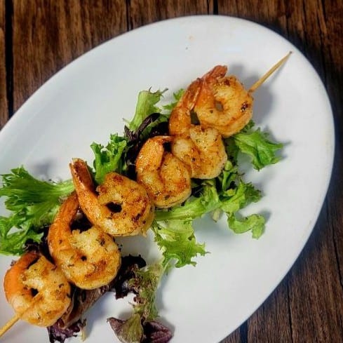 Shrimp Skewer.