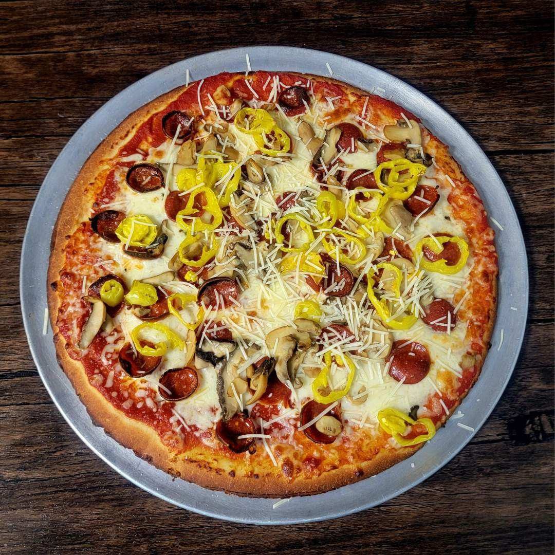 14" Supreme Pizza.