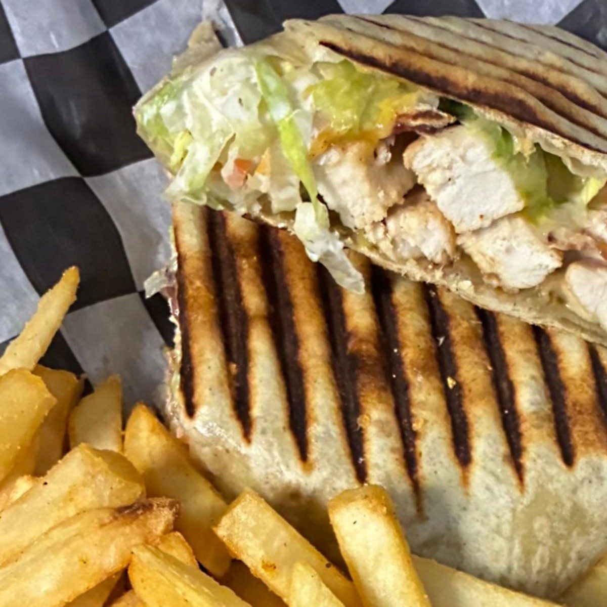 Chicken Bacon Ranch Wrap.