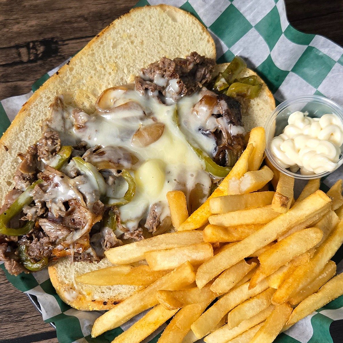 Philly Steak & Cheese Sandwich.